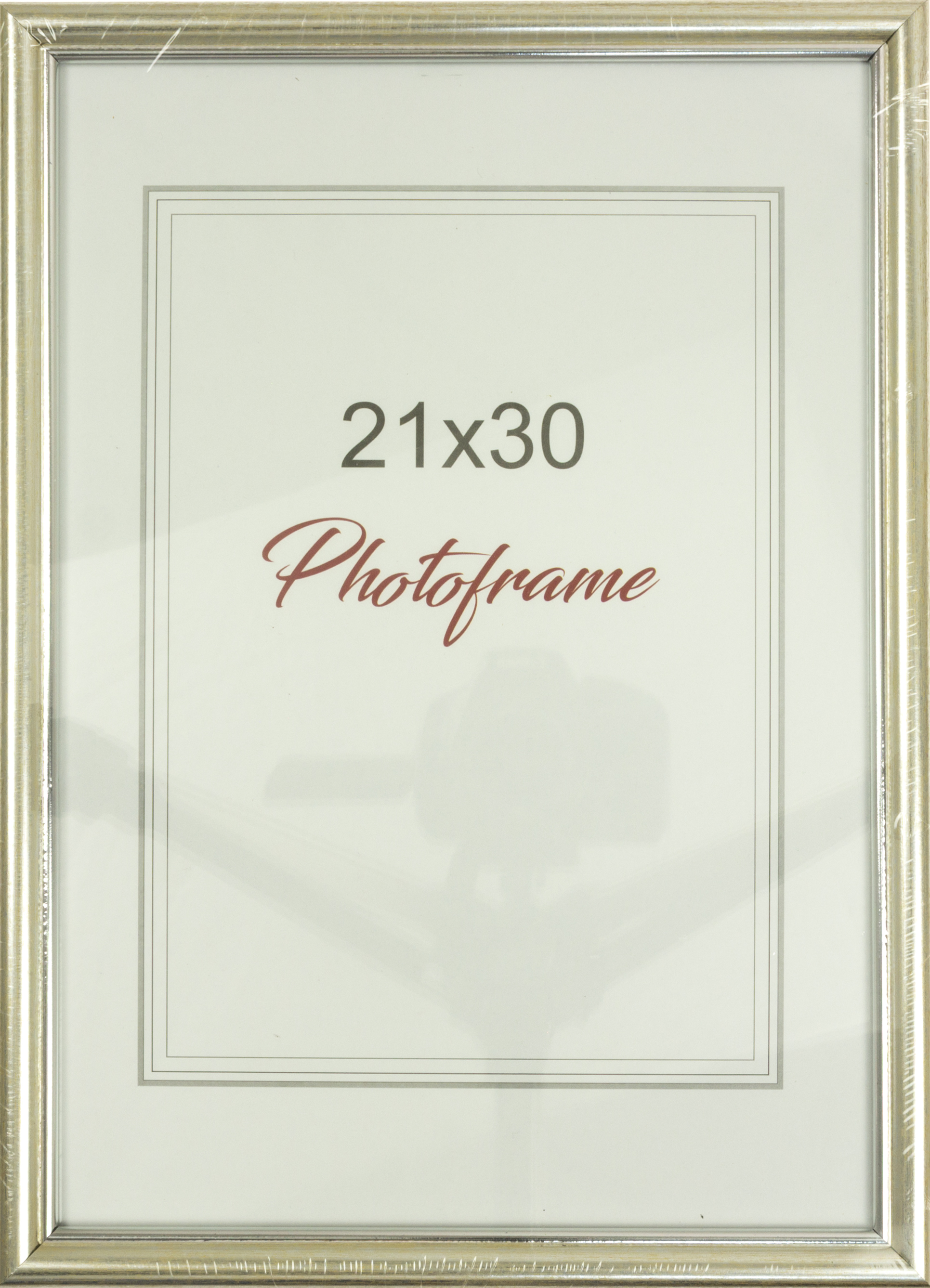 Фоторамка 21х30 №1MK-115 срібна (22) — купити | Канцелярський Сад