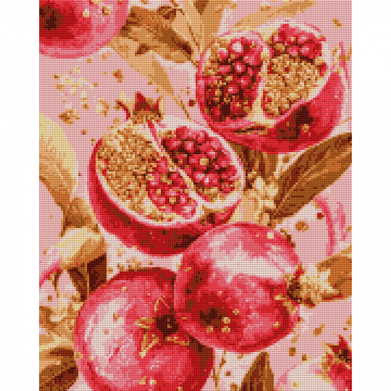 Алмазна мозаїка "Santi" Золотий гранат 40х50см,на підрамнику №956059 — купити | Канцелярський Сад