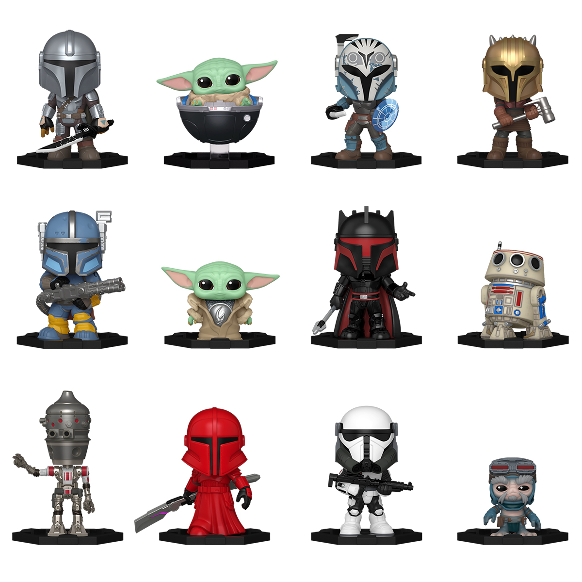 Фігурка FUNKO MYSTERY MINIS - Мандалорець №81366/Кідді Світ/(1)(12) — купити | Канцелярський Сад