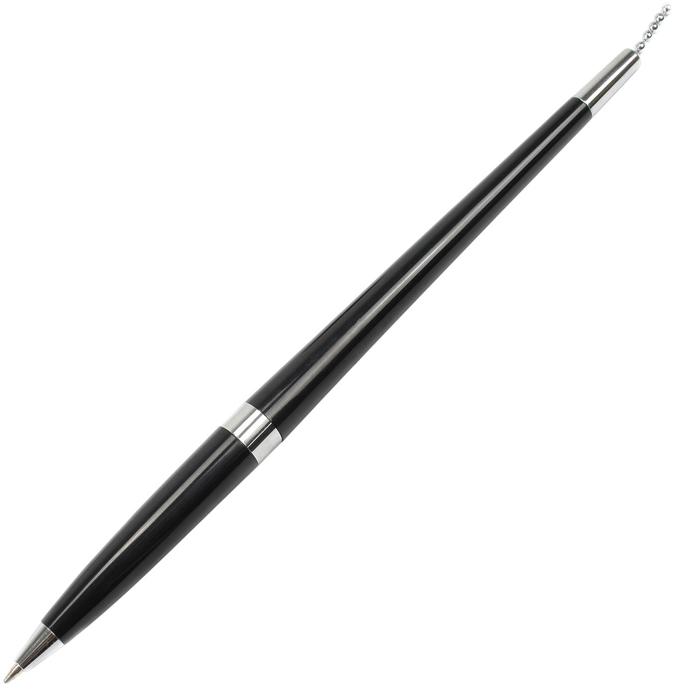 Ручка кульк. настіл. "Economix" №E10128 0,5 мм Desk Pen з підставкою на метал. ланцюжку — фото 3