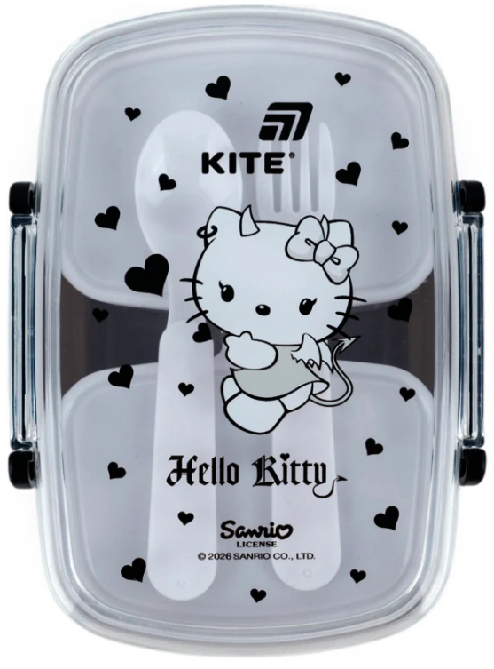 Ланч бокс пласт. "Kite" 750мл Hello Kitty з наповненням №HK26-181-1(24) — фото 3