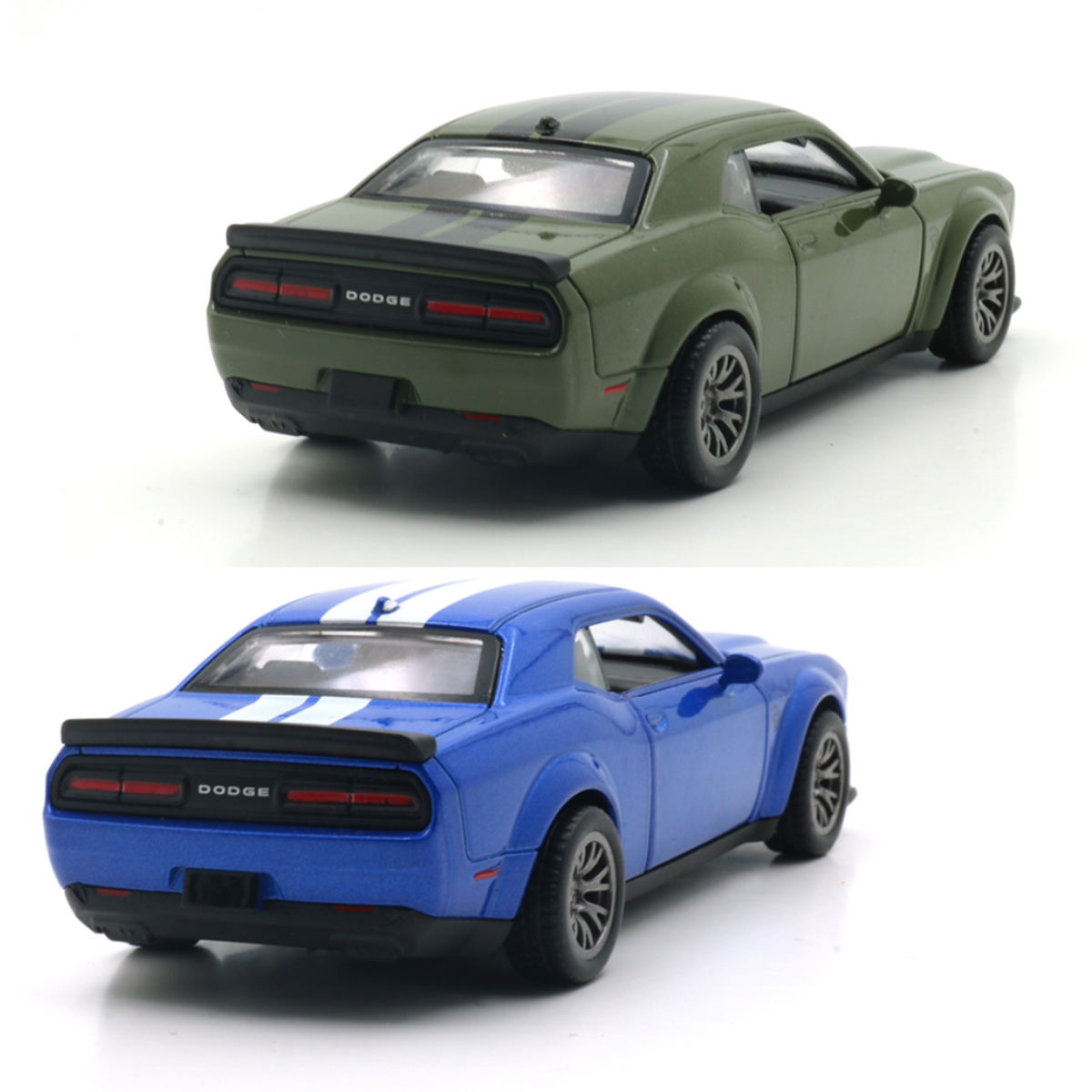 Автомодель "Technodriver" Dodge Cyallenger SRT Jailbreak синій,зелений №250949/КіддіСвіт/ — фото 4