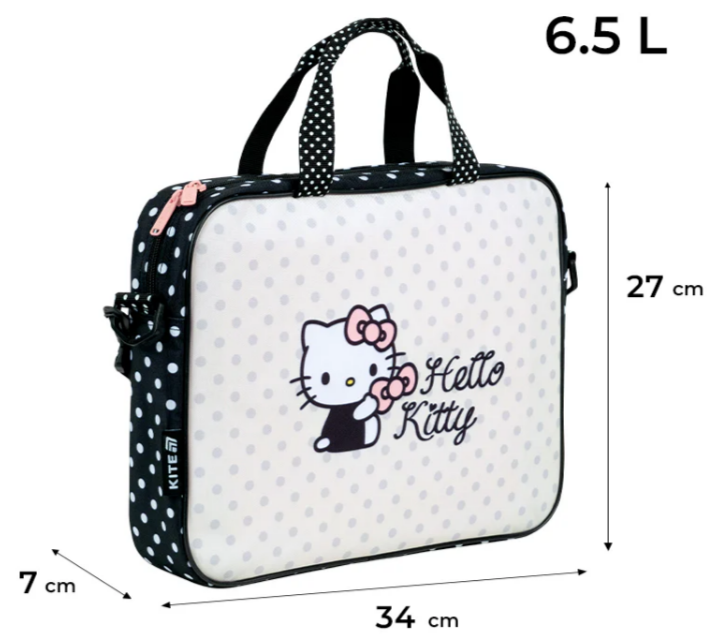 Сумка "Kite" А4 Hello Kitty 1від. №HK26-589-2 — фото 9