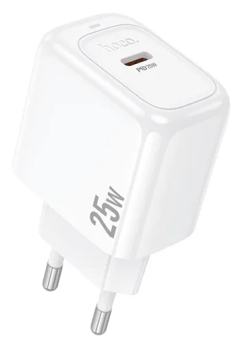 Зарядний пристрій Hoco CS53A швидка зарядка USB-C 3A 25w white/Breidon/ — фото 7