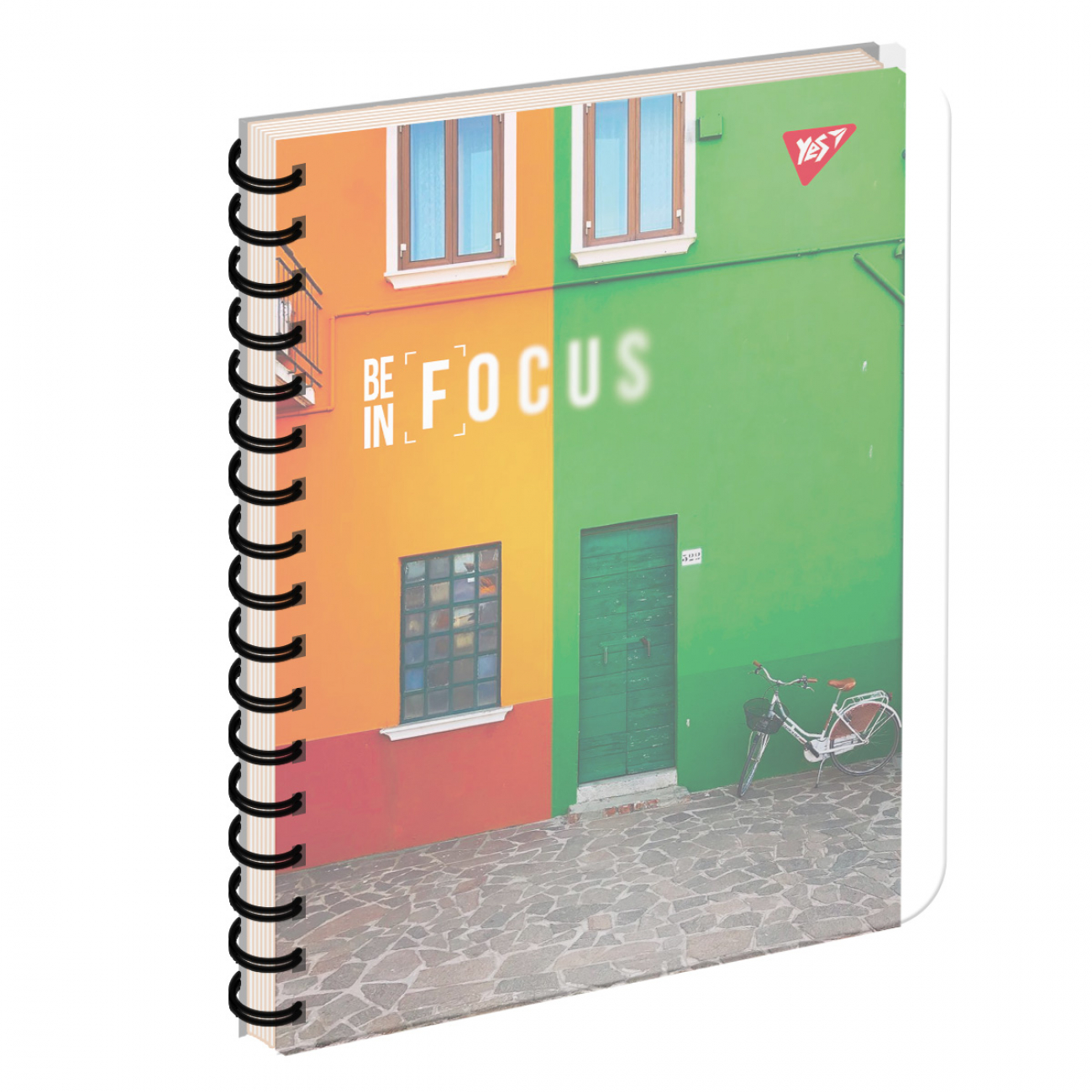 Блокнот пруж. В5 144арк. Be in focus №681954/Yes/(3)(30) — купити | Канцелярський Сад