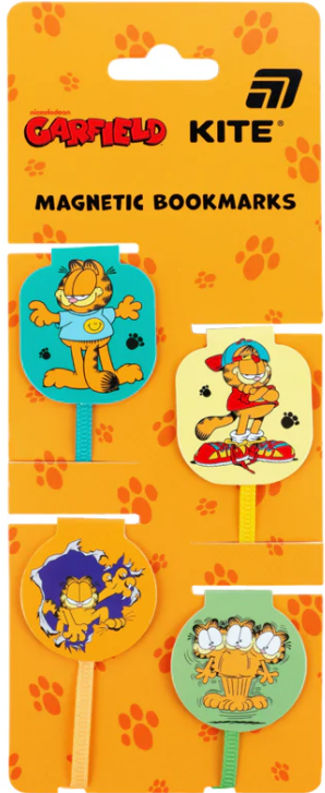Набір закладок-лясе магніт."Kite" Garfield №GF26-497 — купити | Канцелярський Сад