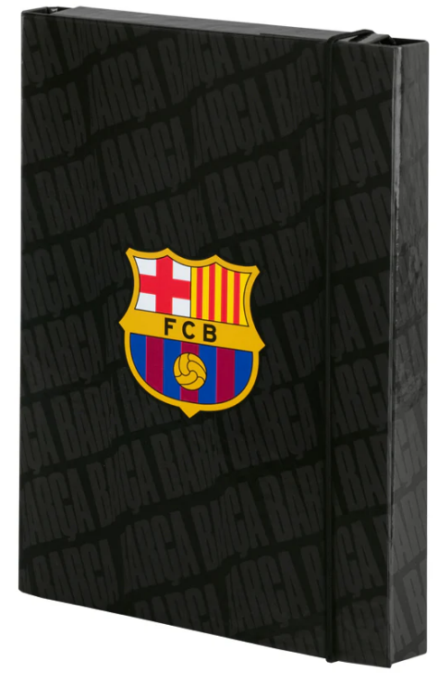 Папка для зош. В5 "Kite" № BC26-210 FC Barcelona на рез. картон(10)(40) — купити | Канцелярський Сад