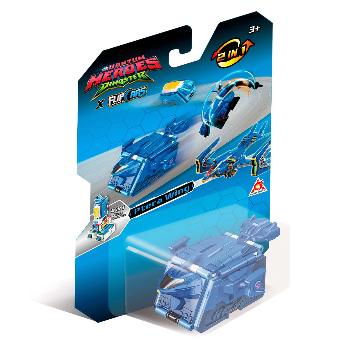 Машина-трансформер "DINOSTER" 2в1 №EU636310R/КіддіСвіт/ — фото 6