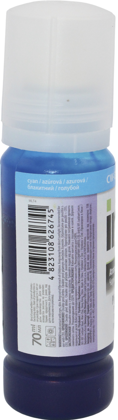 Чорнило ColorWay Epson №L-6490/L65XX/L11160/L15150/L15160/L15180 70мл cyan pigm. — фото 4
