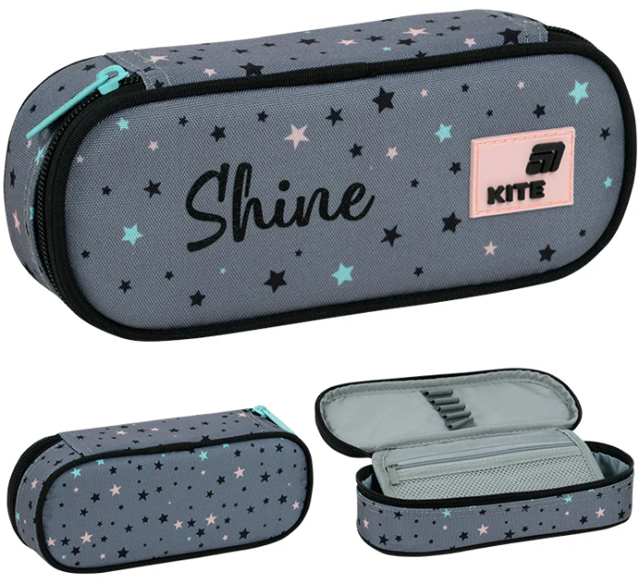 Пенал "Kite" Shine 1від. №K26-599-11(48) — купити | Канцелярський Сад