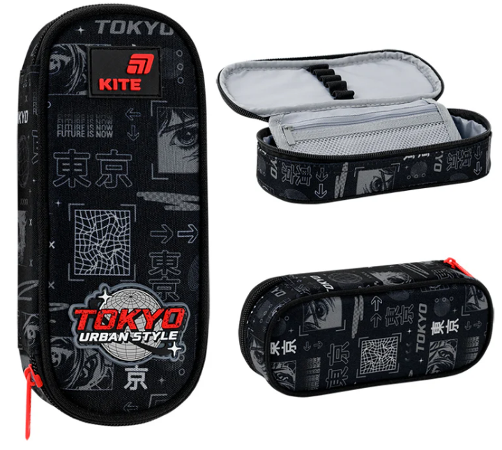 Пенал "Kite" Tokyo 1від. №K26-599-18(48) — купити | Канцелярський Сад