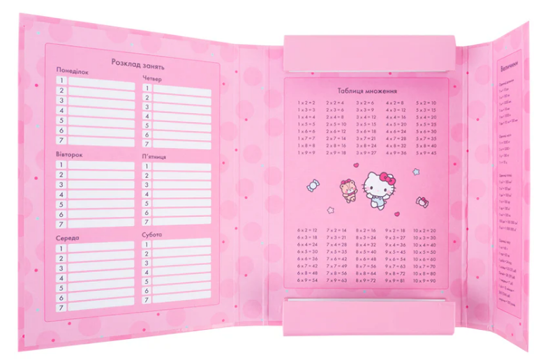 Папка для зош. В5 "Kite" №HK26-210-1 Hello Kitty на рез. картон(10)(40) — фото 10