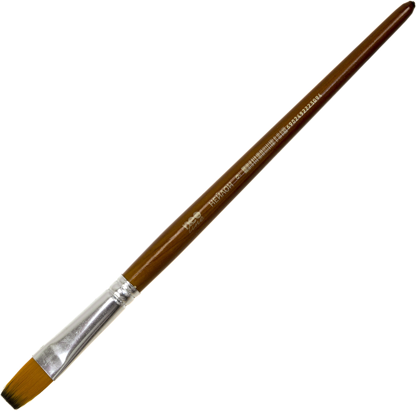 Пензлик "Neo Line" синтетика,плоска №9 №CHNS-2309(1)(50) — фото товару | Канцелярський Сад